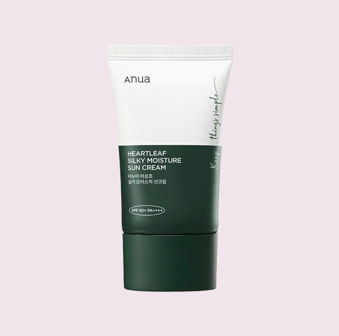 Anua - Heartleaf Silky Moisture Sun Cream - Crème solaire