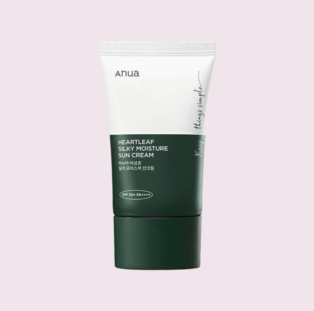 Anua - Heartleaf Silky Moisture Sun Cream - Crème solaire