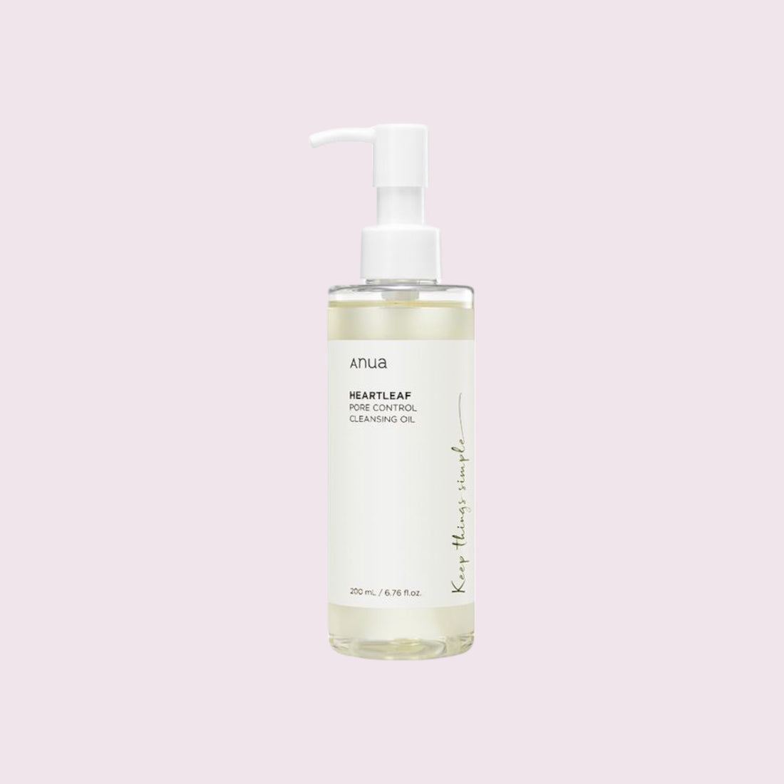 Anua - Heartleaf Pore Control Cleansing Oil - Huile nettoyante démaquillante