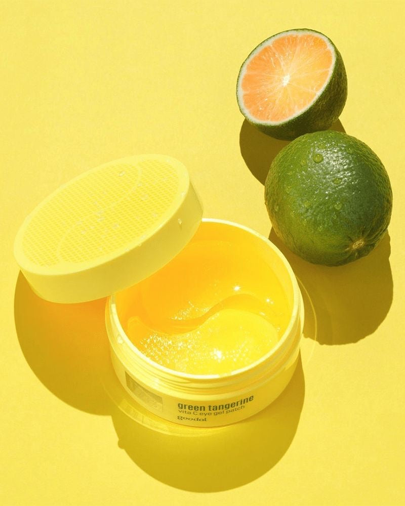Goodal - Green Tangerine Vita C Eye Gel Patch - Patchs hydrogel pour les yeux